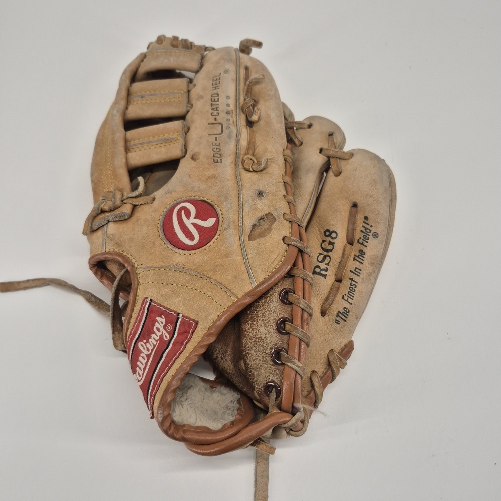 Vintage Rawlings RSG8 Reggie‎ Jackson Baseball Mitt